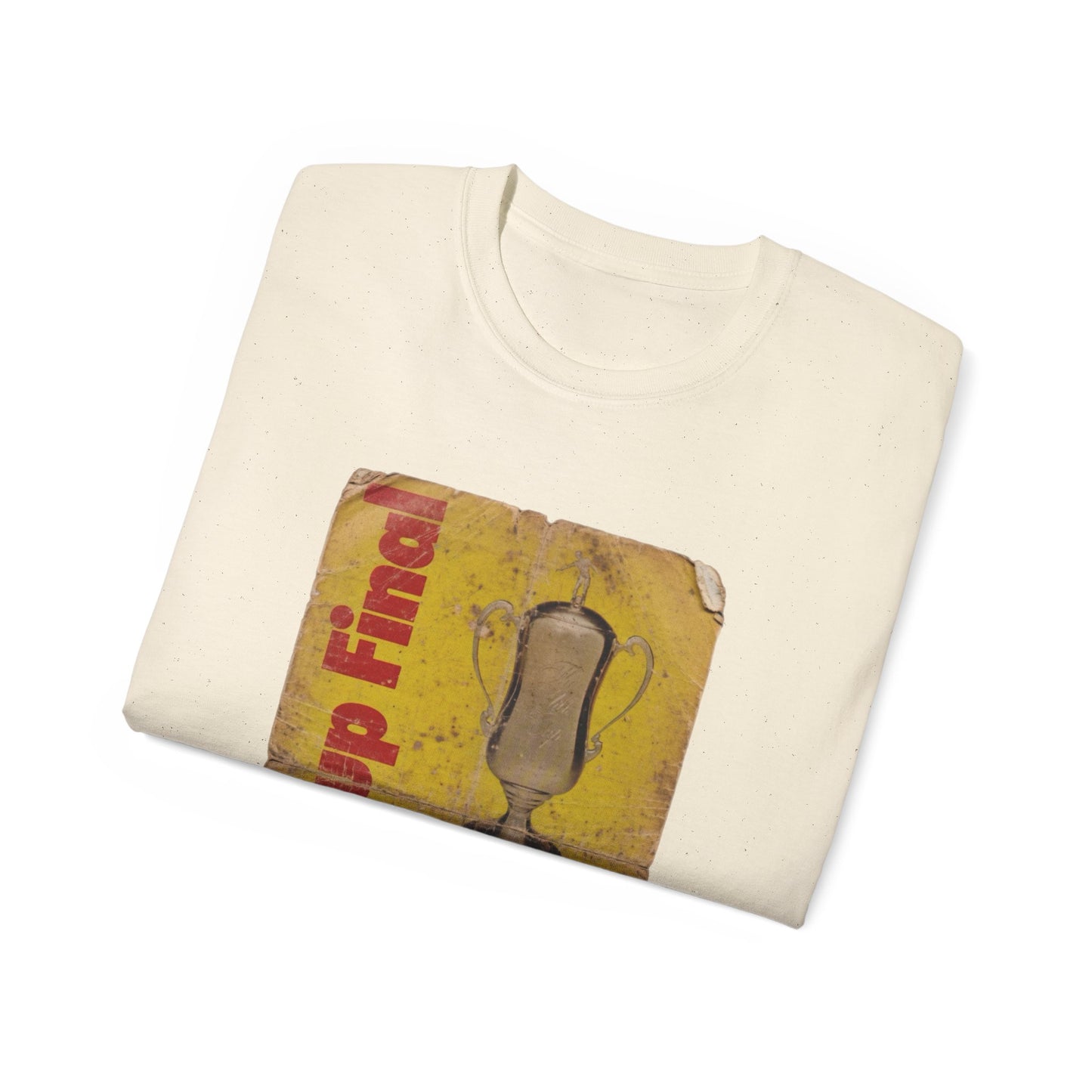 1985 Milk Cup Final Norwich City Sunderland Programme Poster Unisex Ultra Cotton Tee