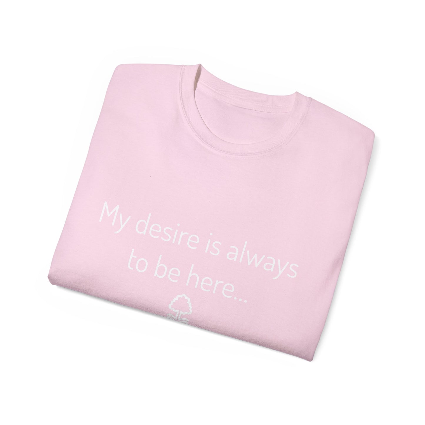 My Desire Is Always to Be Here Nottingham Forest T-Shirt