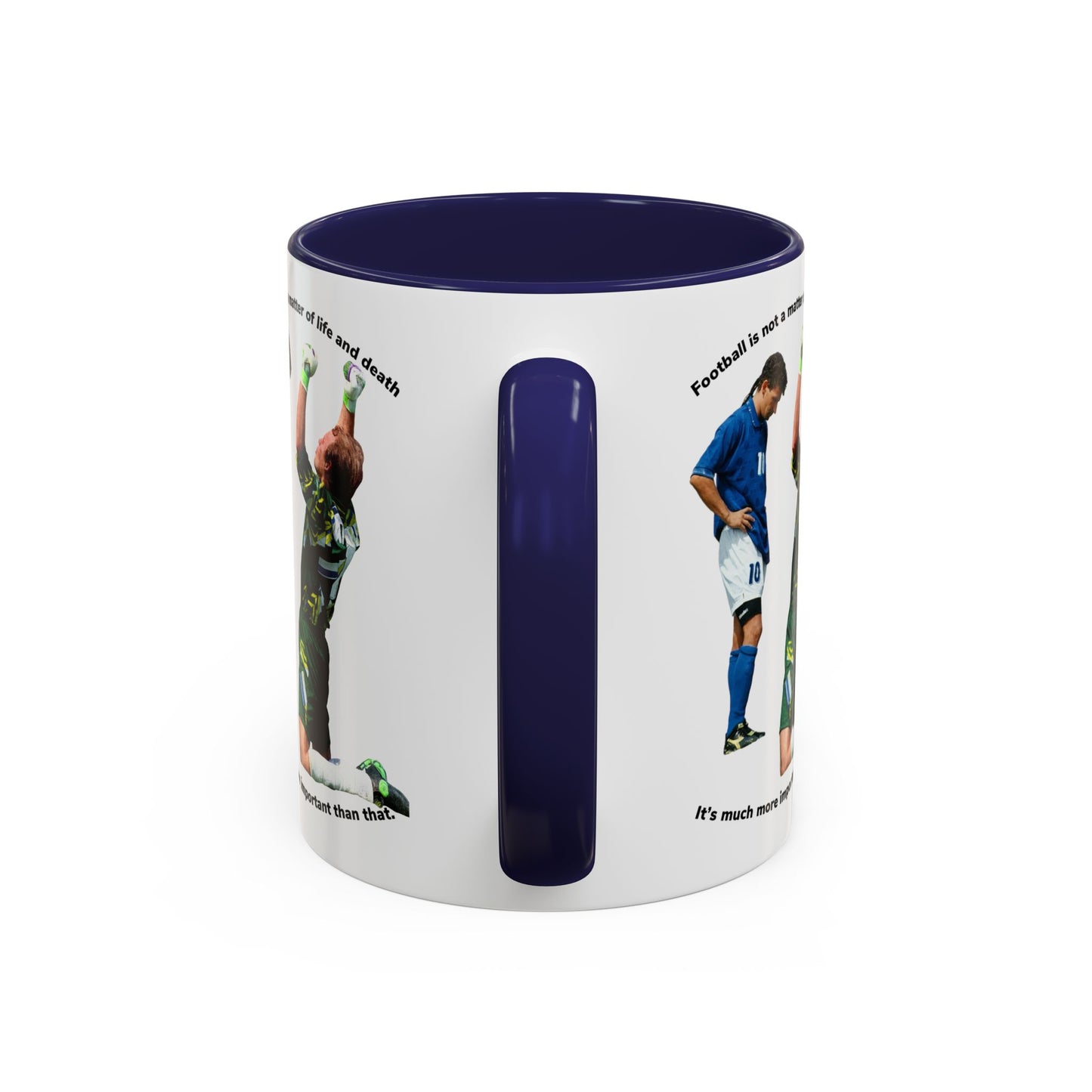 Roberto Baggio Football Life and Death Mug