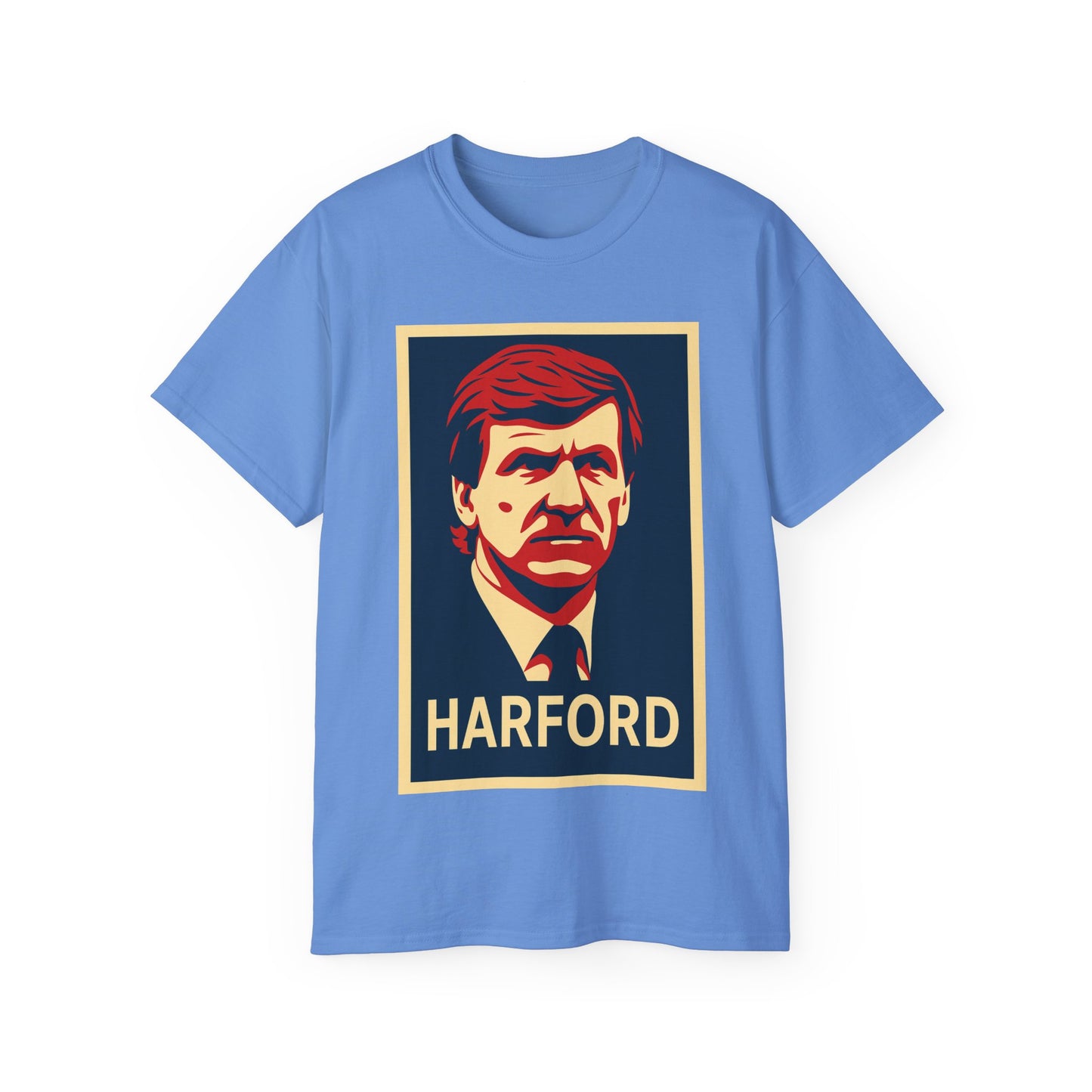 Ray Harford Hope Poster T-Shirt - Luton Town
