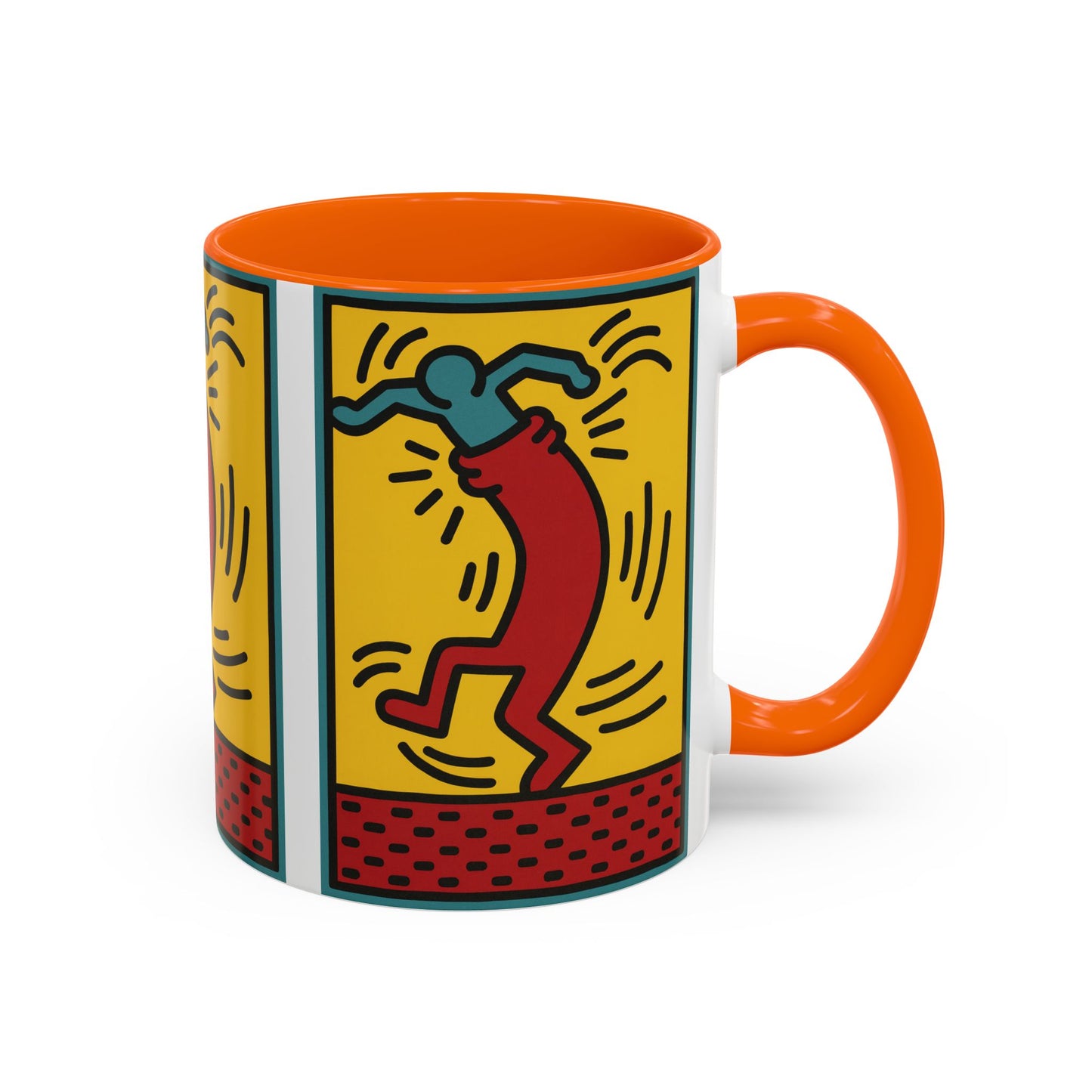 Keith Haring Untitled 24 Dance Mug