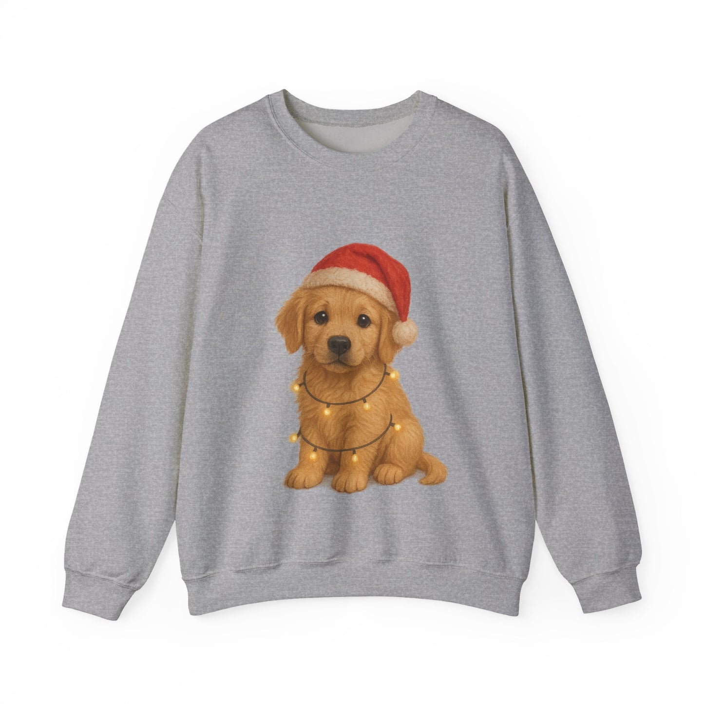 Golden Retriever Puppy Christmas Jumper