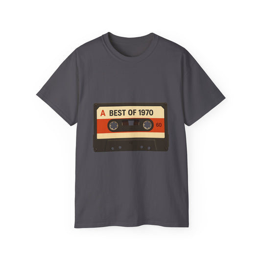 Best of 1970 Cassette Tape T-Shirt