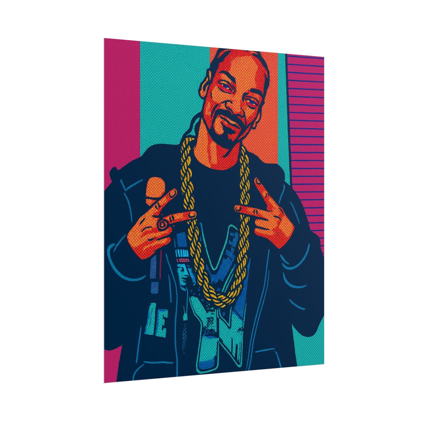 Snoop Dogg Pop Art Poster