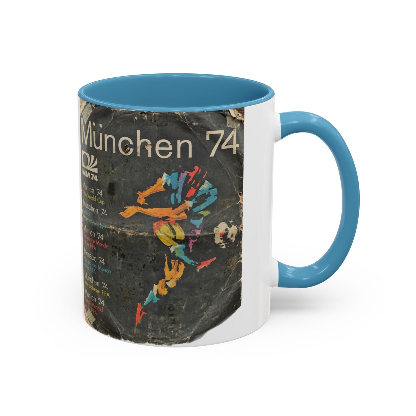 West Germany 1974 World Cup Poster Coffee Mug (11, 15oz)