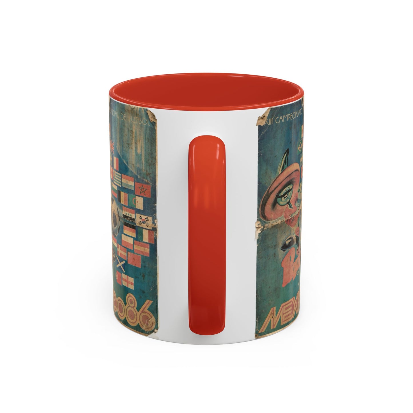 Mexico 86 Poster Pique Kick Coffee Mug (11, 15oz)