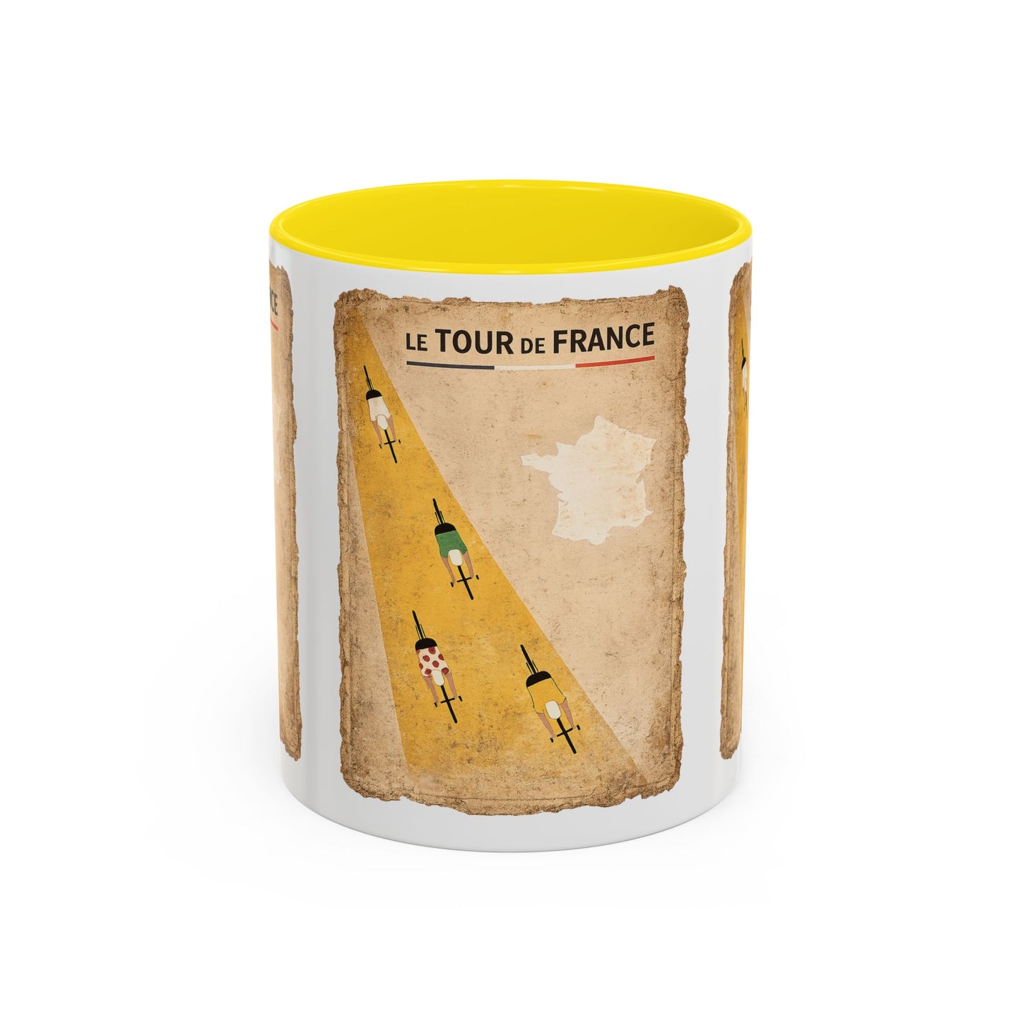 Tour de France Road Accent Coffee Mug (11, 15oz)