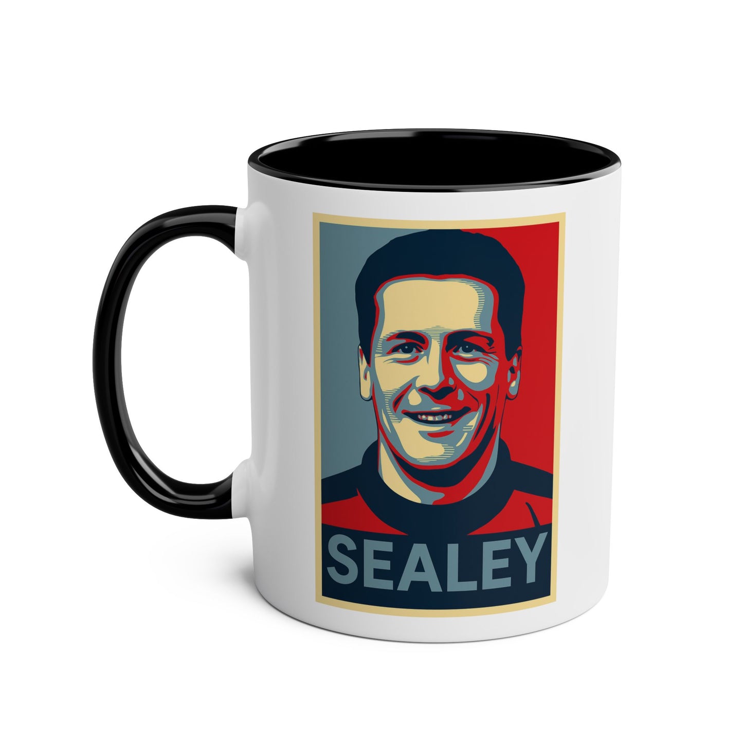 Les Sealey Hope Poster Mug - Manchester United