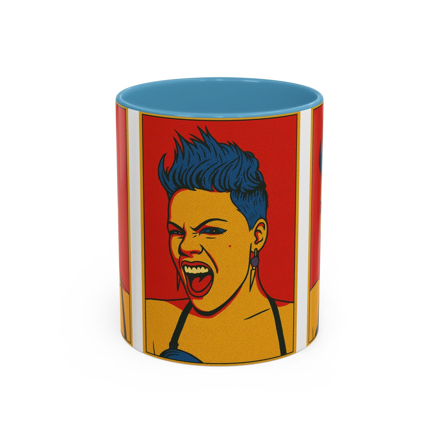 Pink Pop Art Mug