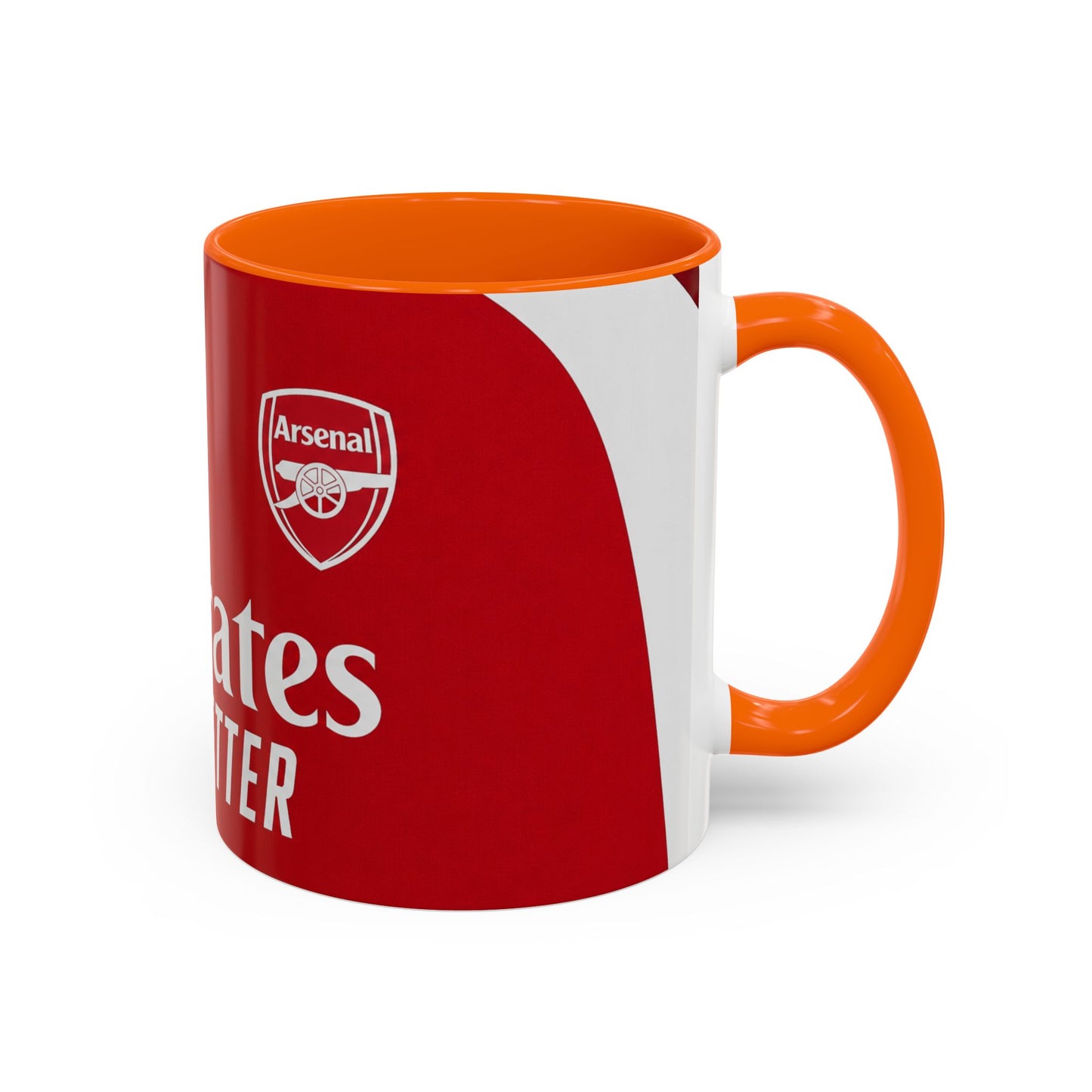 Arsenal 26-27 Shirt Accent Coffee Mug (11, 15oz)