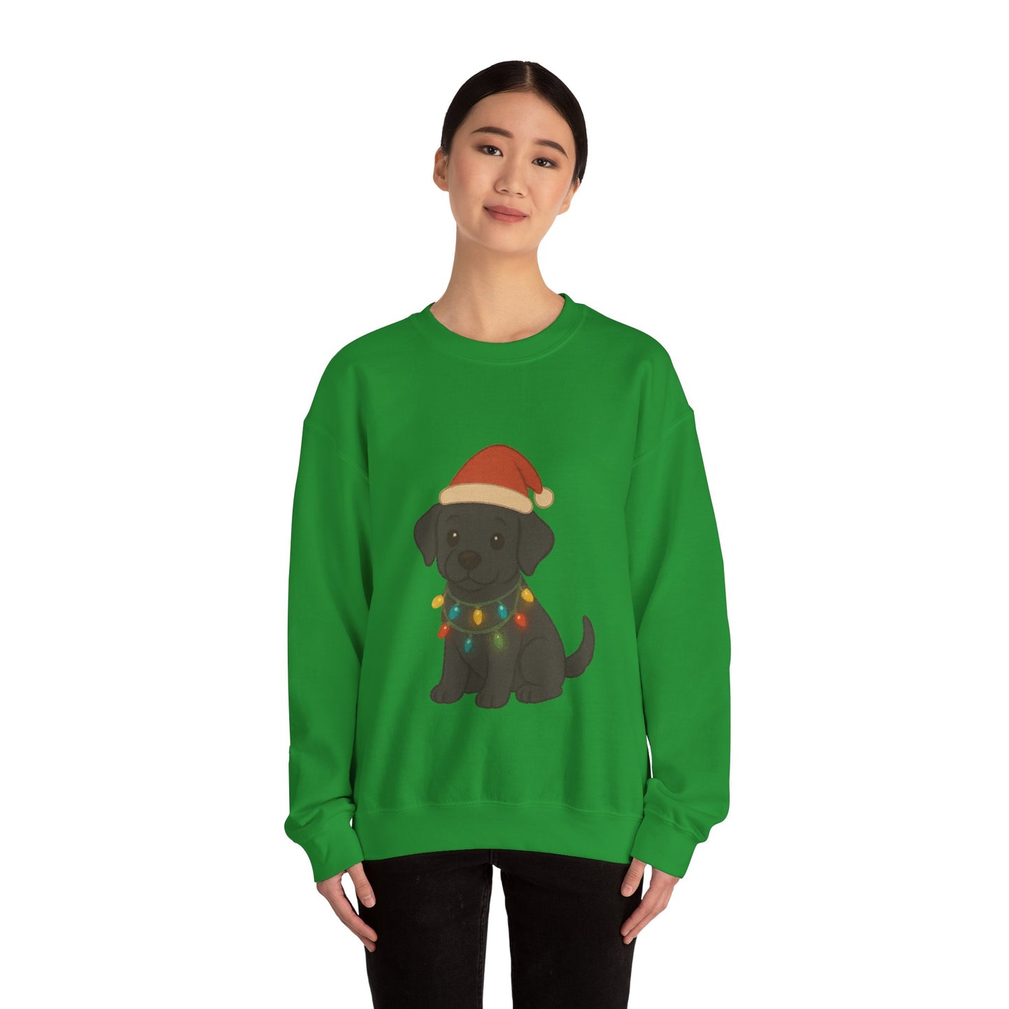 Christmas Black Labrador Jumper