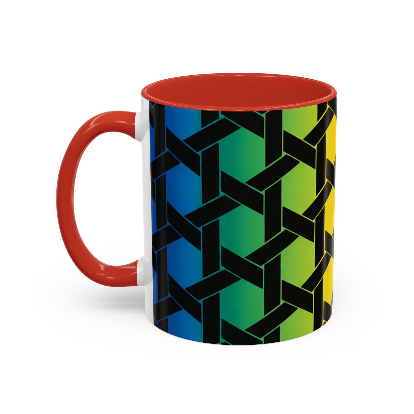 Denmark 1992 Goalkeeper Shirt Accent Coffee Mug (11, 15oz)