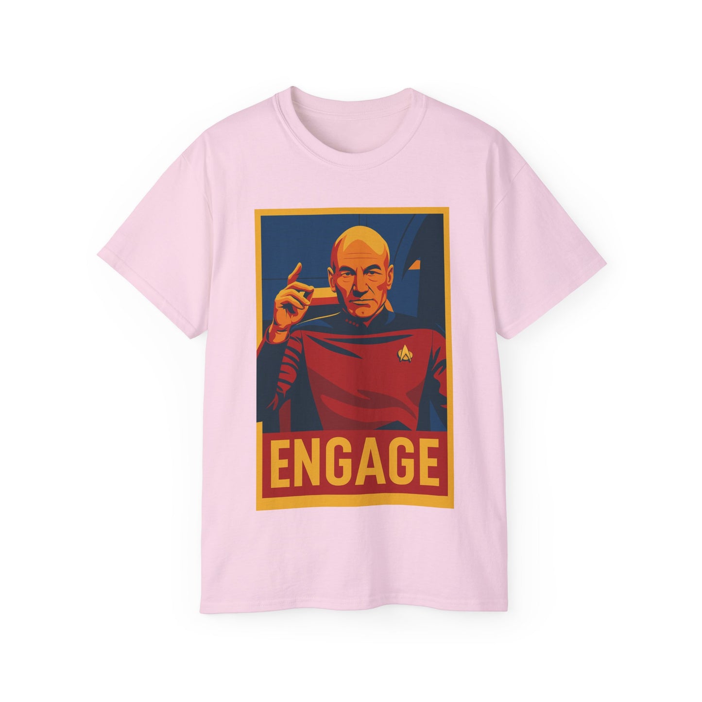 Captain Picard Engage T-Shirt