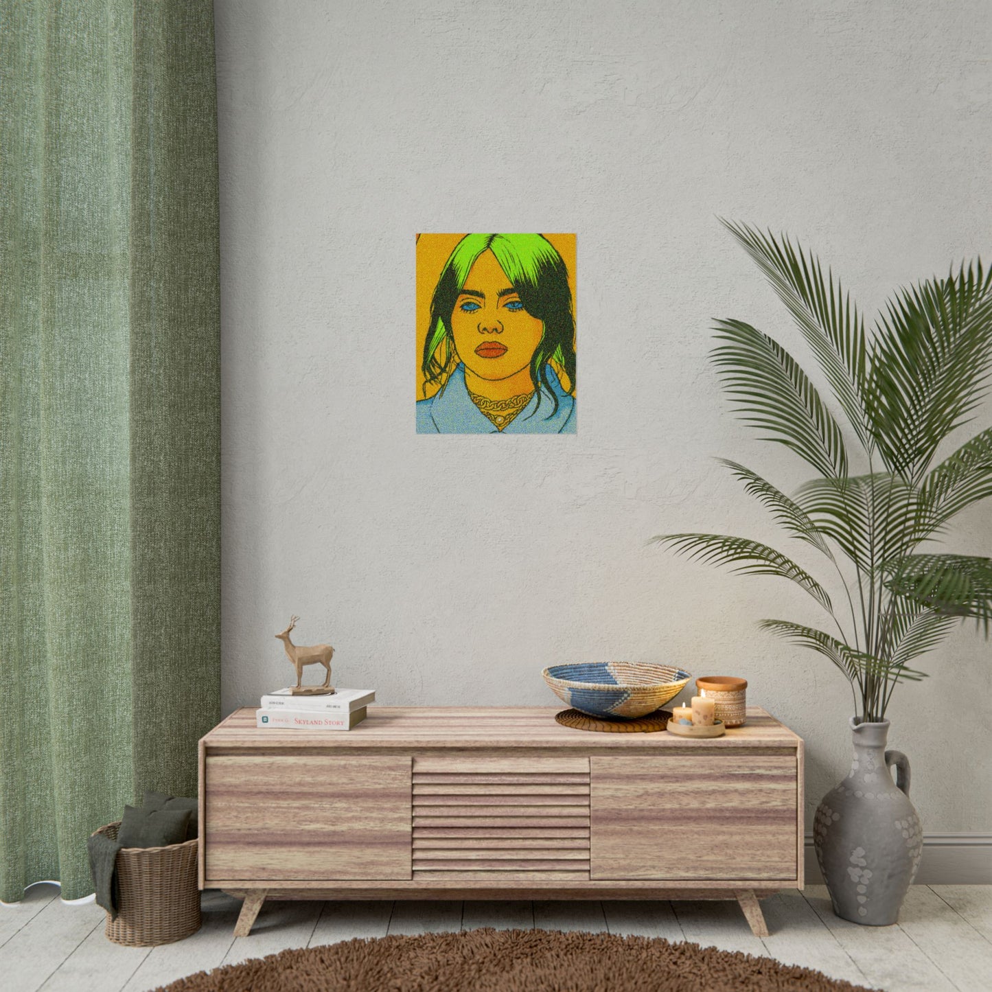 Billie Pop Art Poster