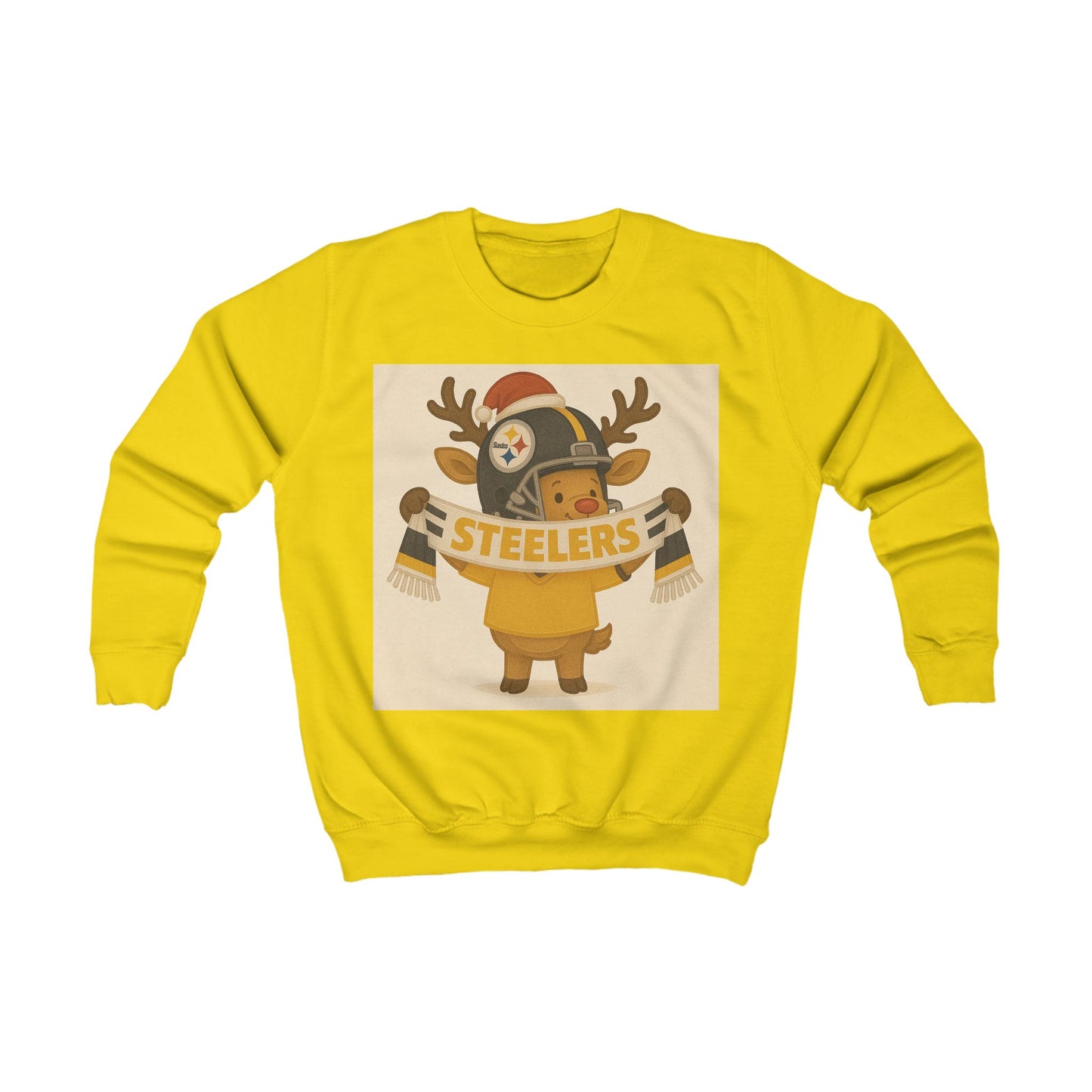 Pittsburgh Steelers Kids Christmas Sweatshirt