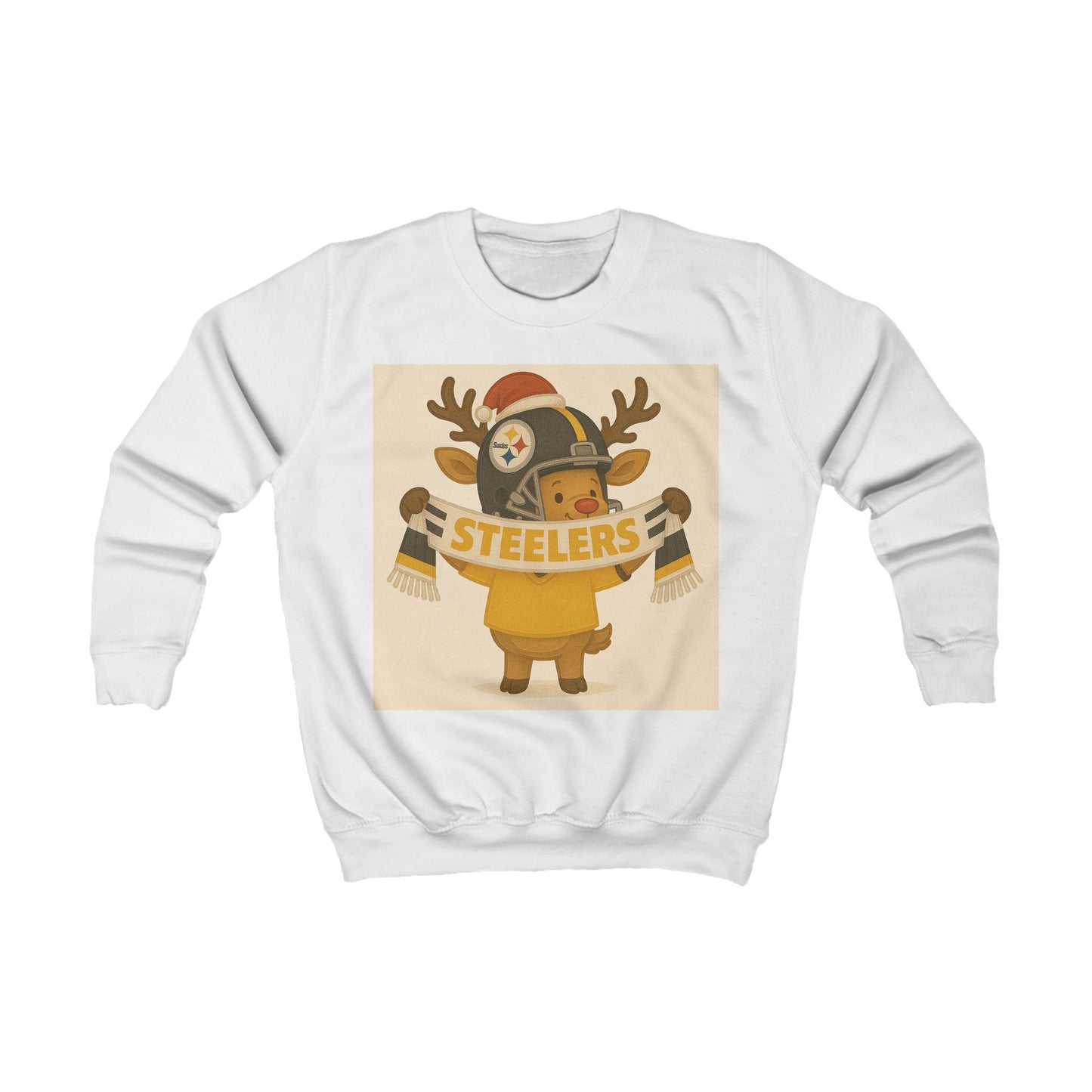 Pittsburgh Steelers Kids Christmas Sweatshirt