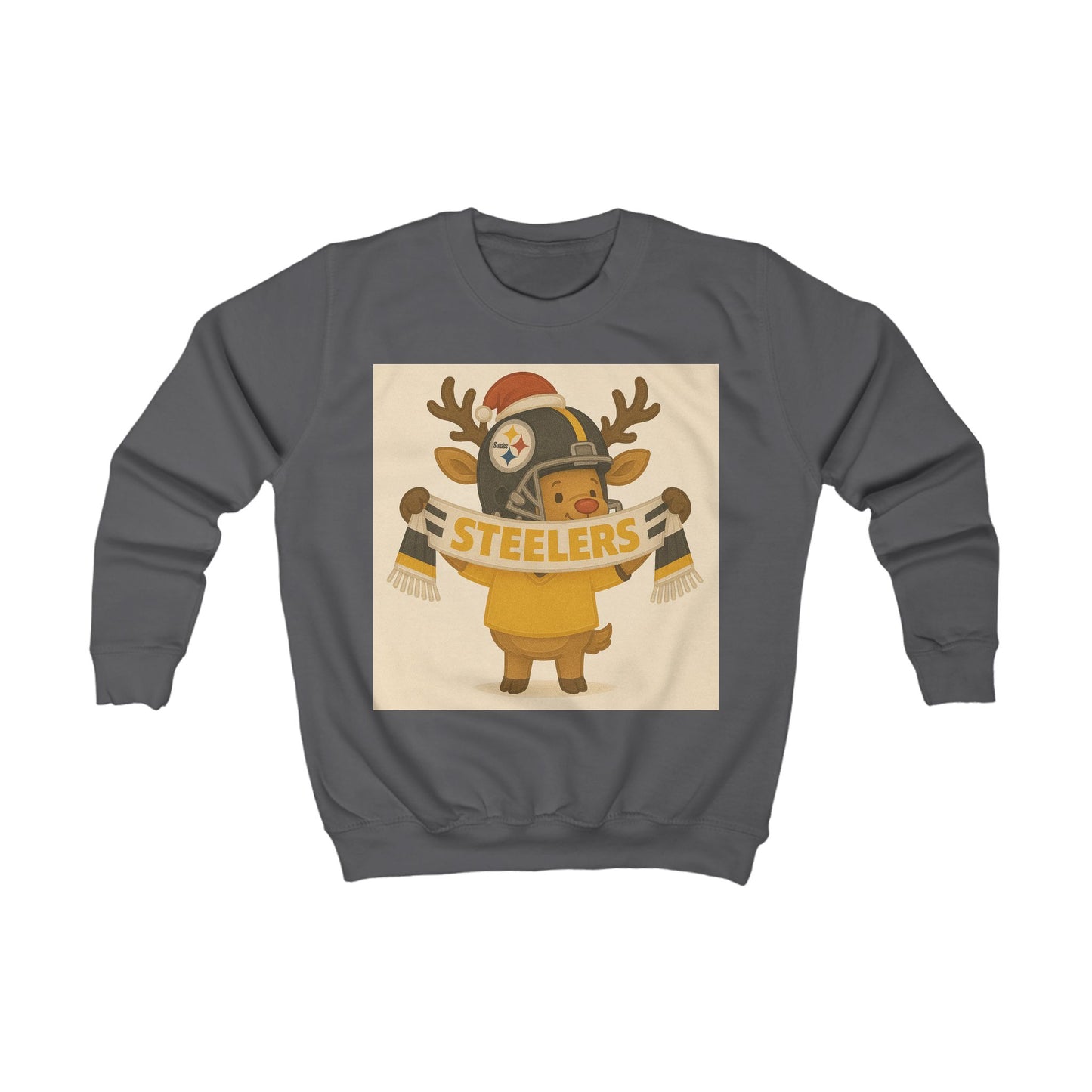 Pittsburgh Steelers Kids Christmas Sweatshirt