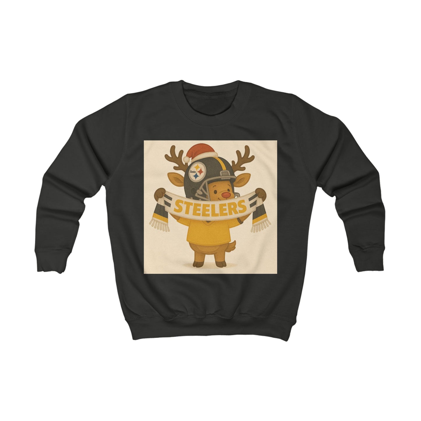 Pittsburgh Steelers Kids Christmas Sweatshirt