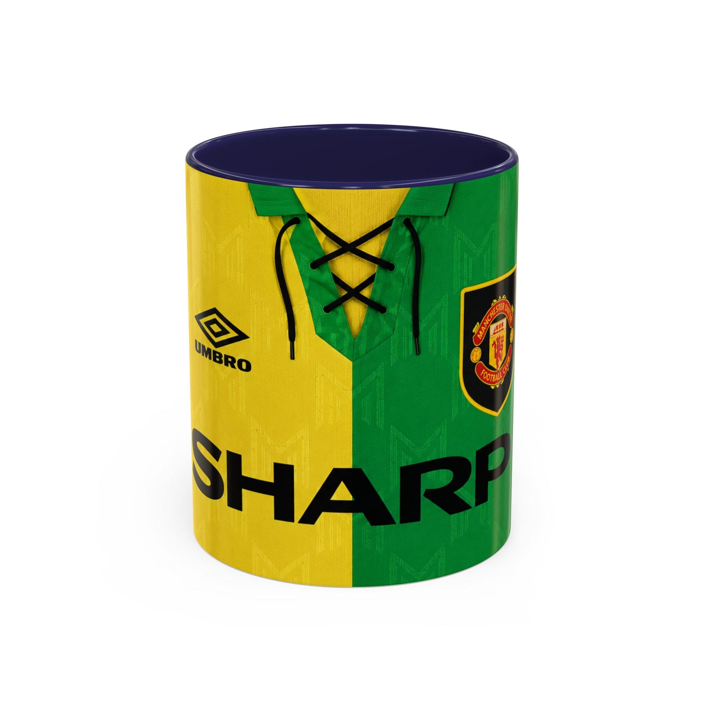 Manchester United 1992-94 Third Shirt Accent Coffee Mug (11, 15oz)