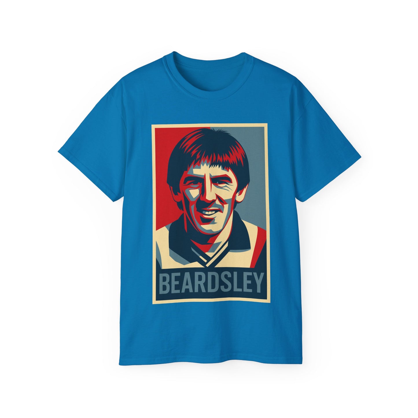 Peter Beardsley Hope Poster T-Shirt - Newcastle United