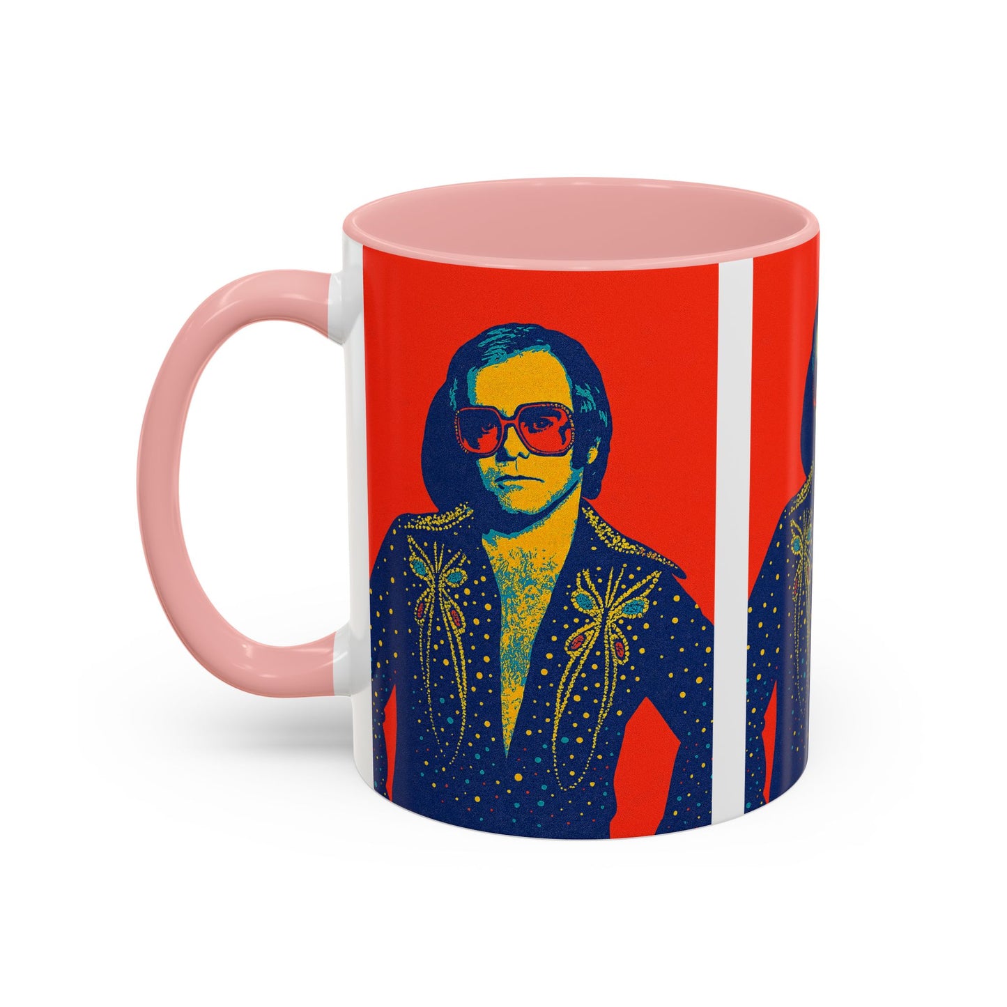 E. John Pop Art Mug