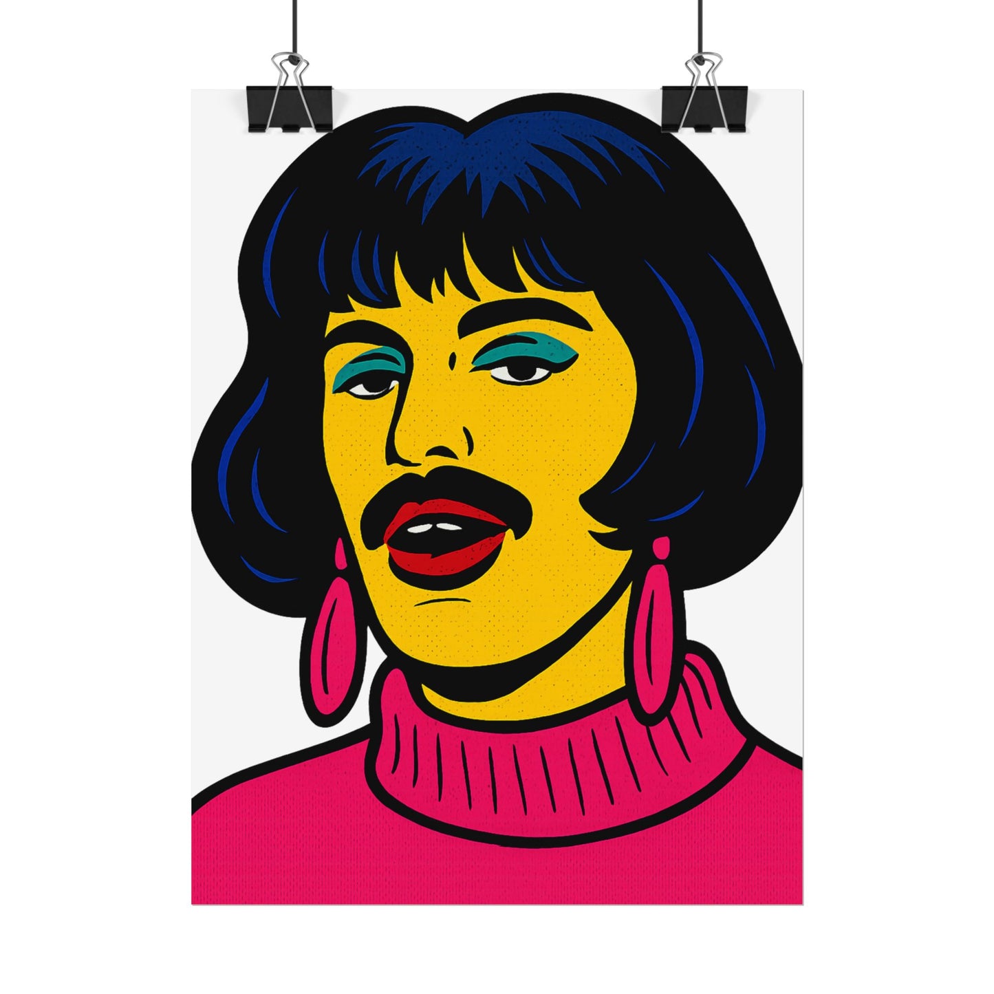 Mercury Pop Art I Want To Break Free Poster