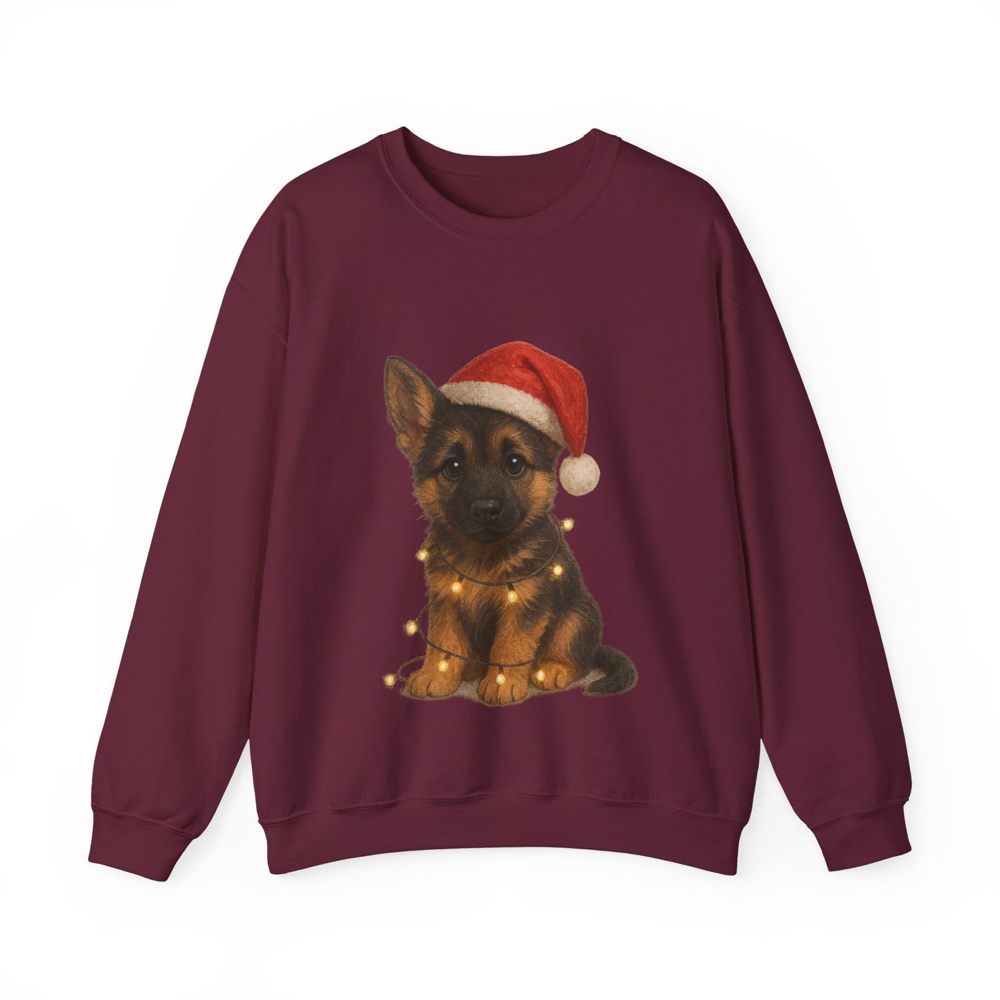 Christmas German Shepherd Puppy Sweatshirt