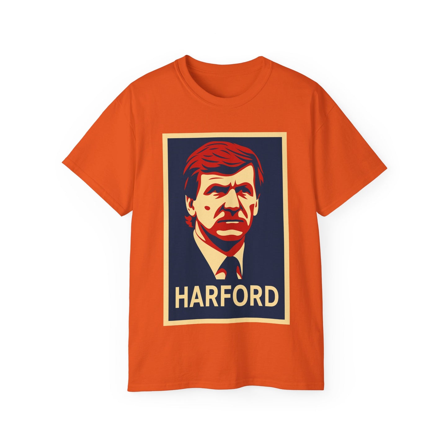Ray Harford Hope Poster T-Shirt - Luton Town