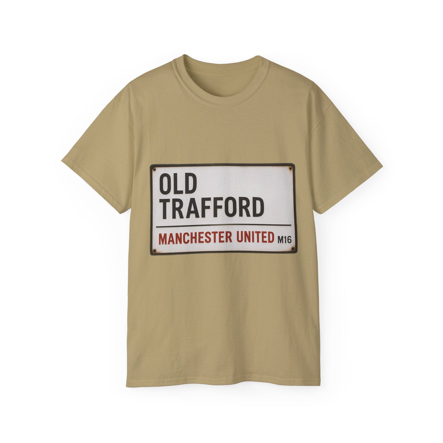 Manchester United Old Trafford Road Sign T-Shirt