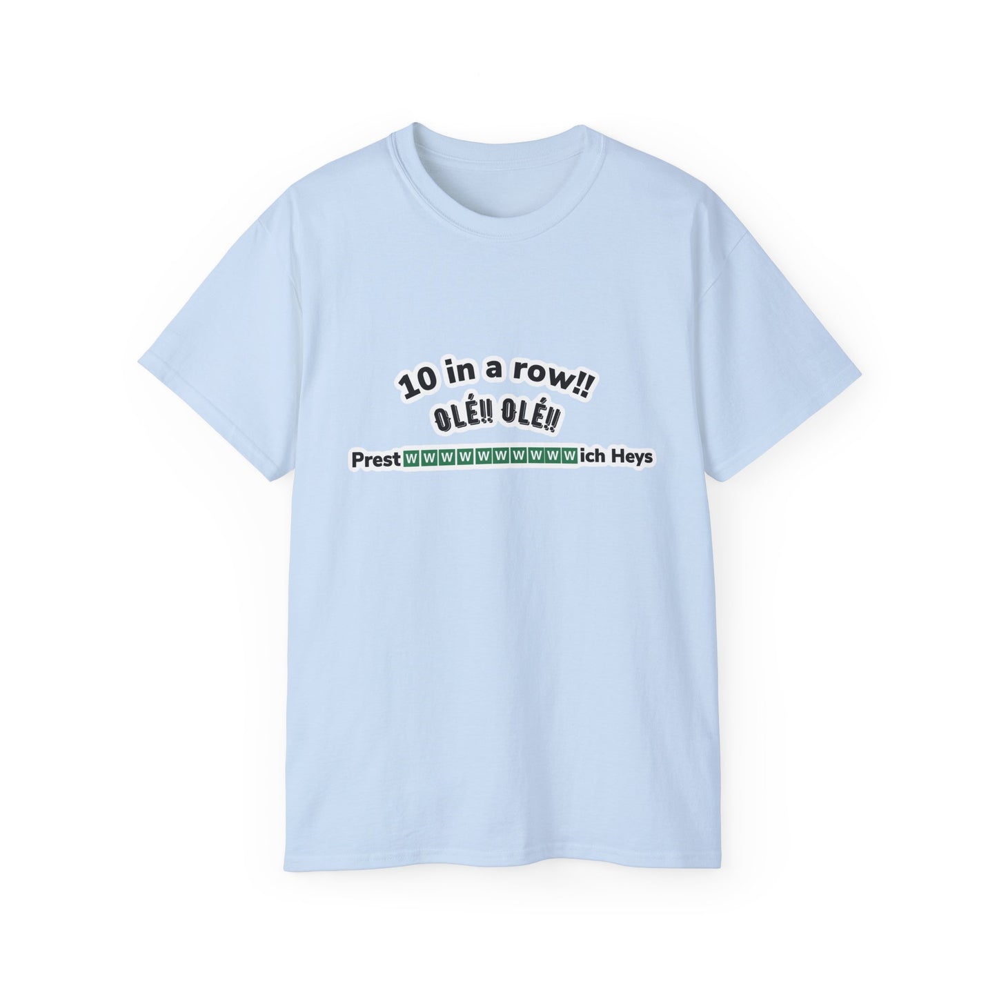 Prestwwwwwwwwwwich Heys Unisex Ultra Cotton Tee