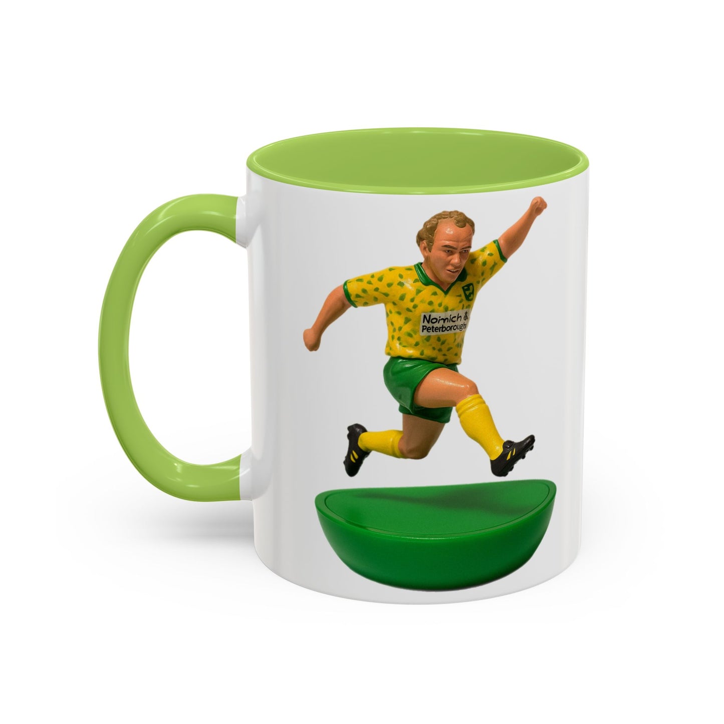 Jeremy Goss Subbuteo Mug - Norwich City