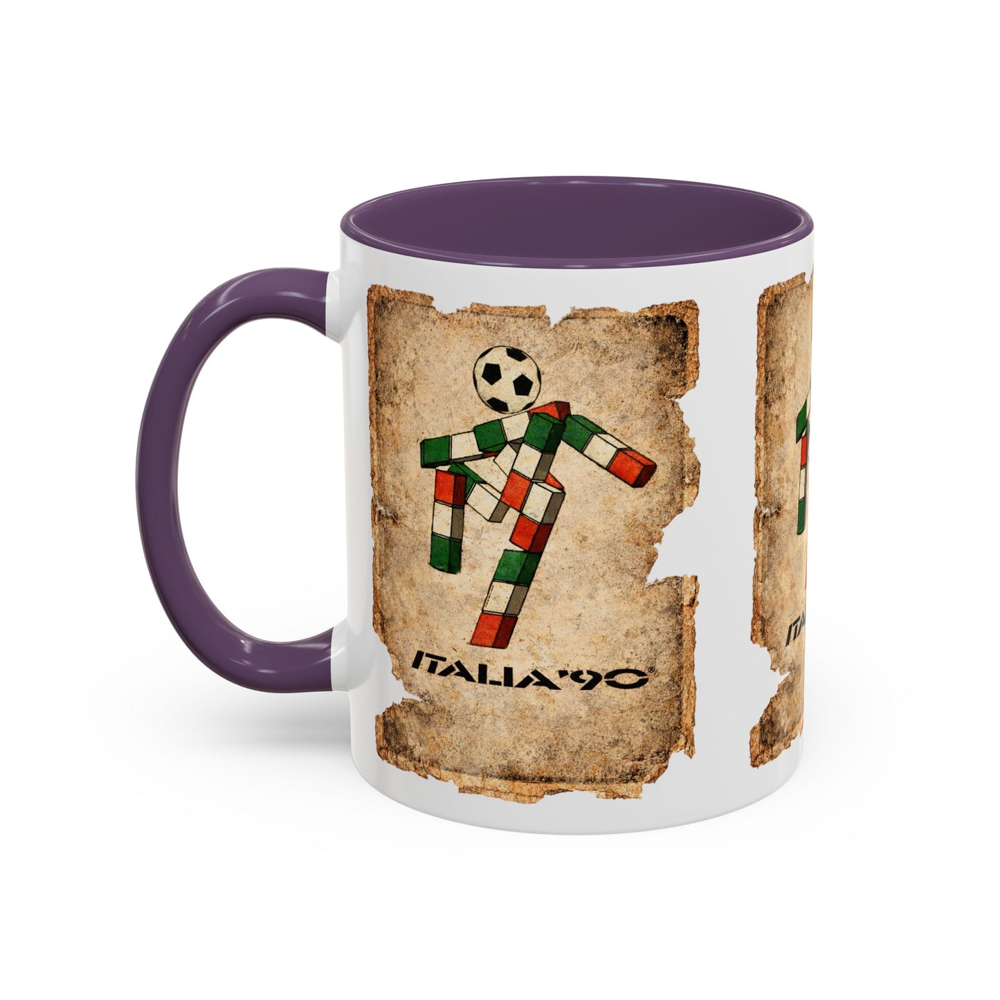 Italia 90 Ciao Mascot Poster Coffee Mug (11, 15oz)