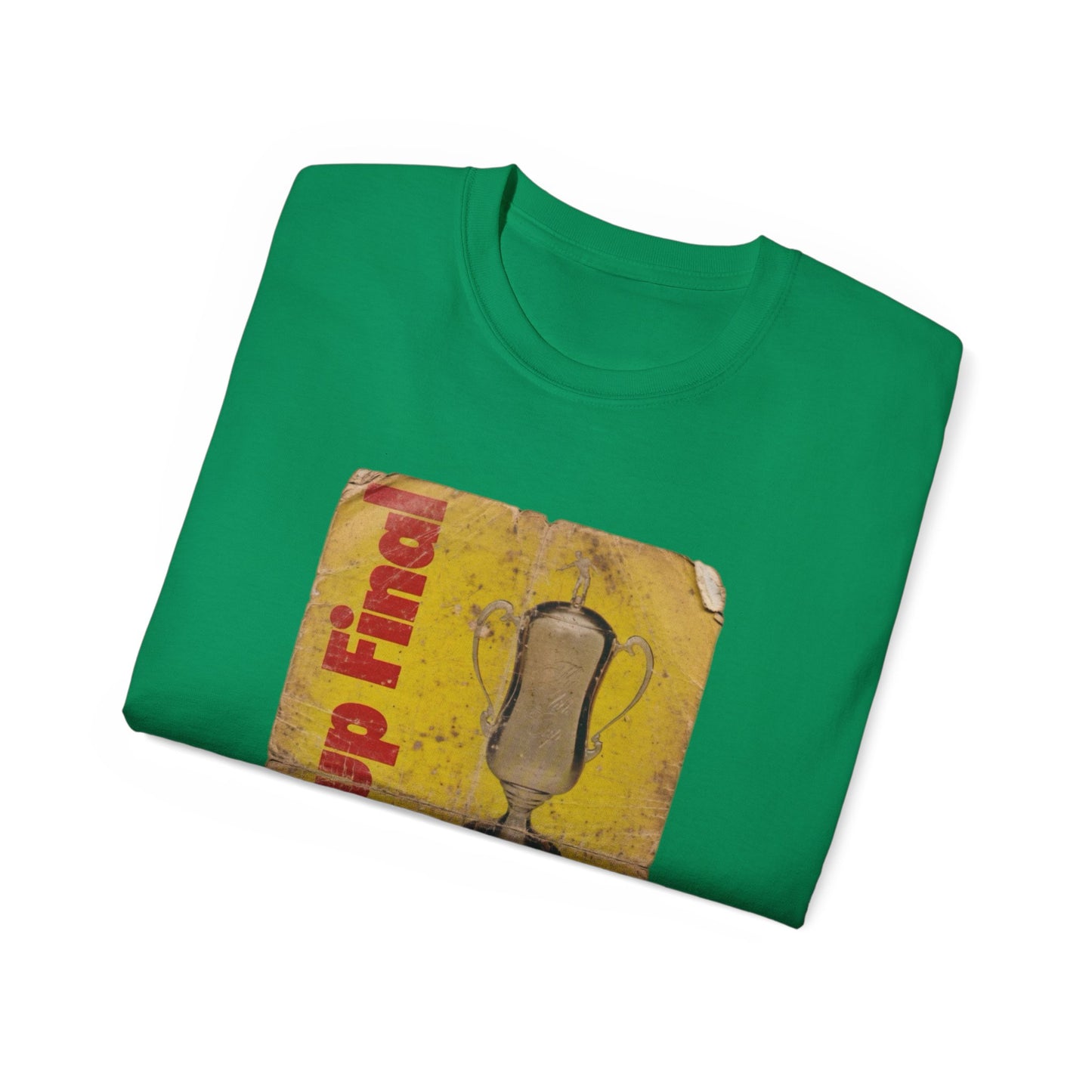 1985 Milk Cup Final Norwich City Sunderland Programme Poster Unisex Ultra Cotton Tee