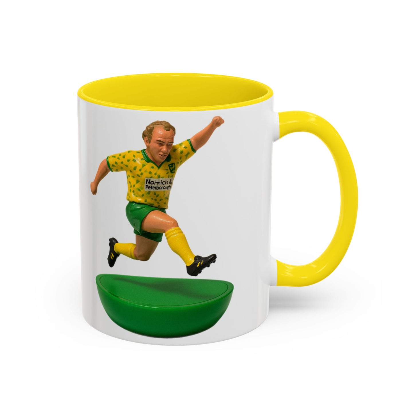 Jeremy Goss Subbuteo Mug - Norwich City