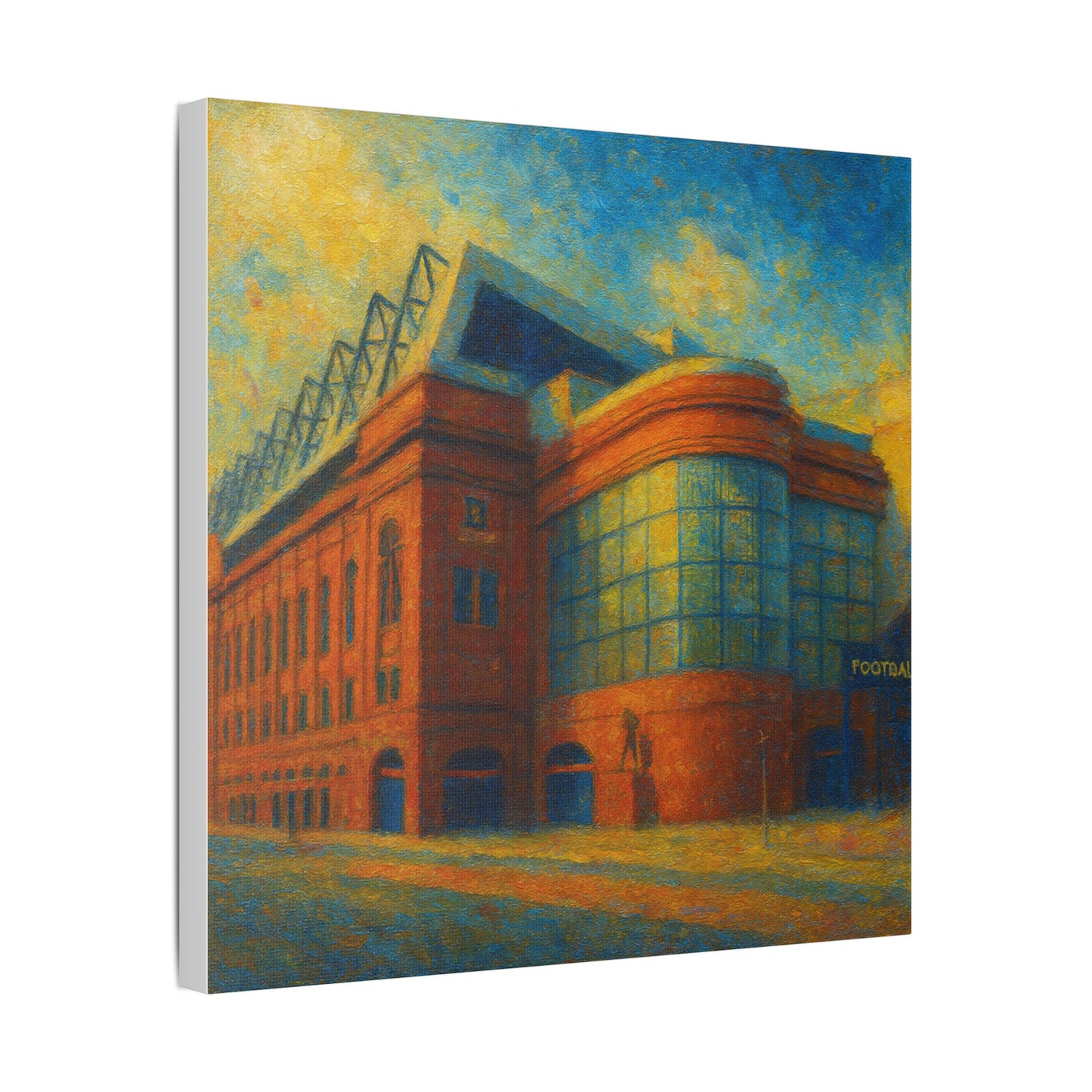 Rangers FC Ibrox Stadium Canvas Wall Art