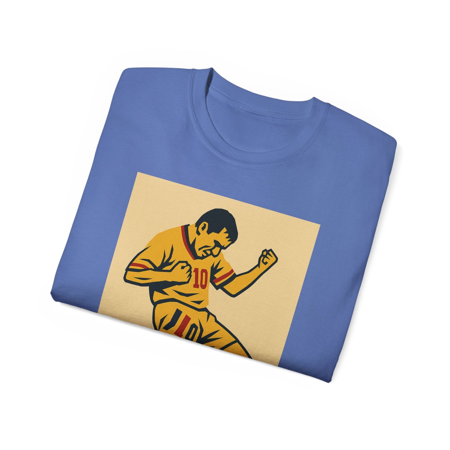 Gheorghe Hagi Propaganda Poster - Romania