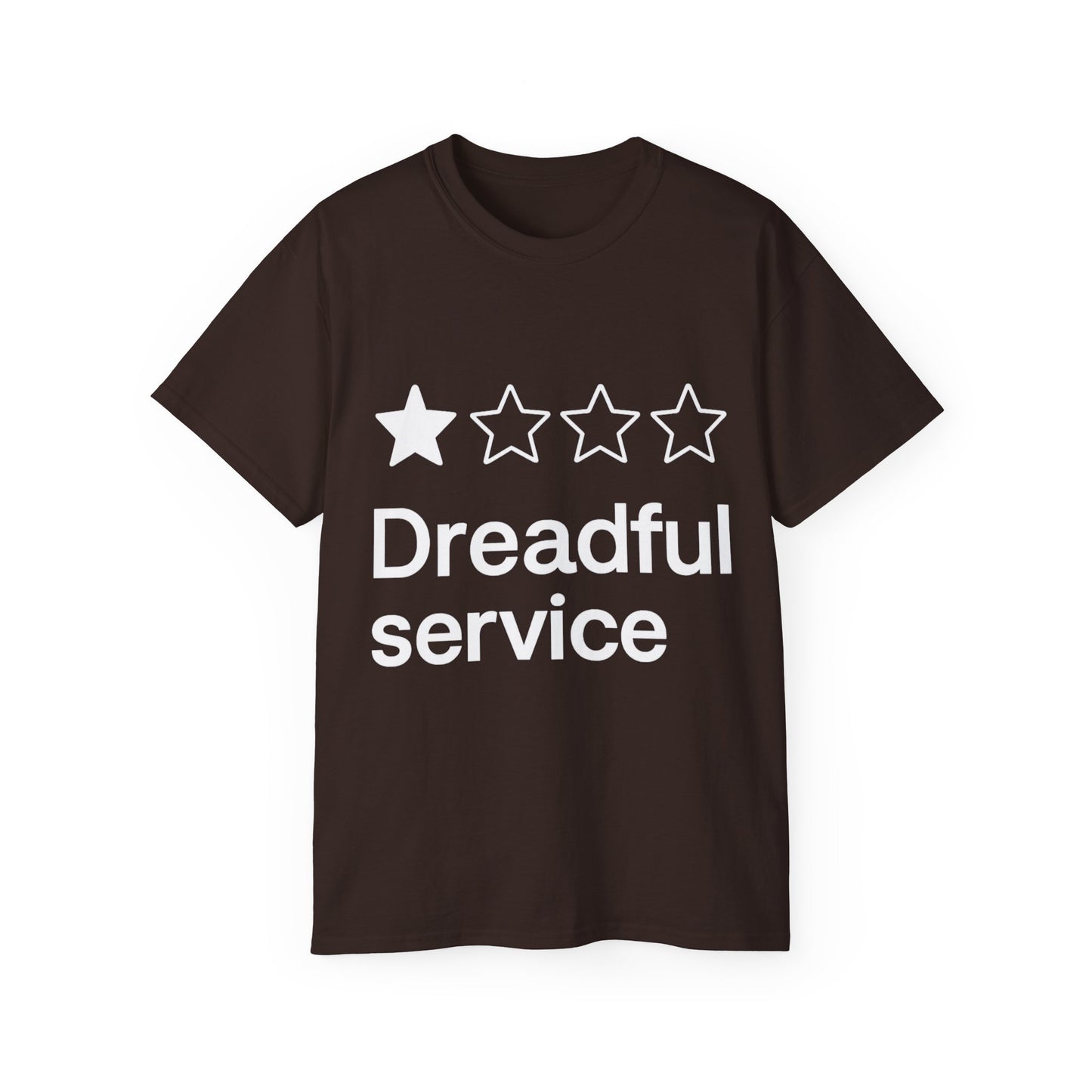 One Star Dreadful Service T-Shirt