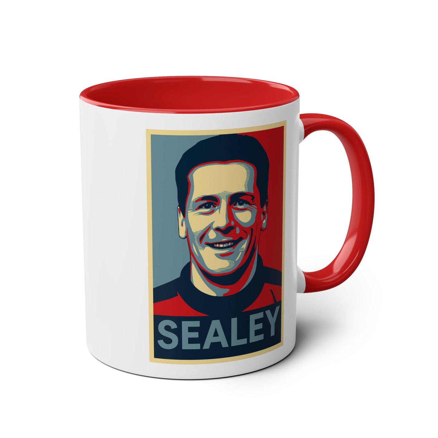 Les Sealey Hope Poster Mug - Manchester United