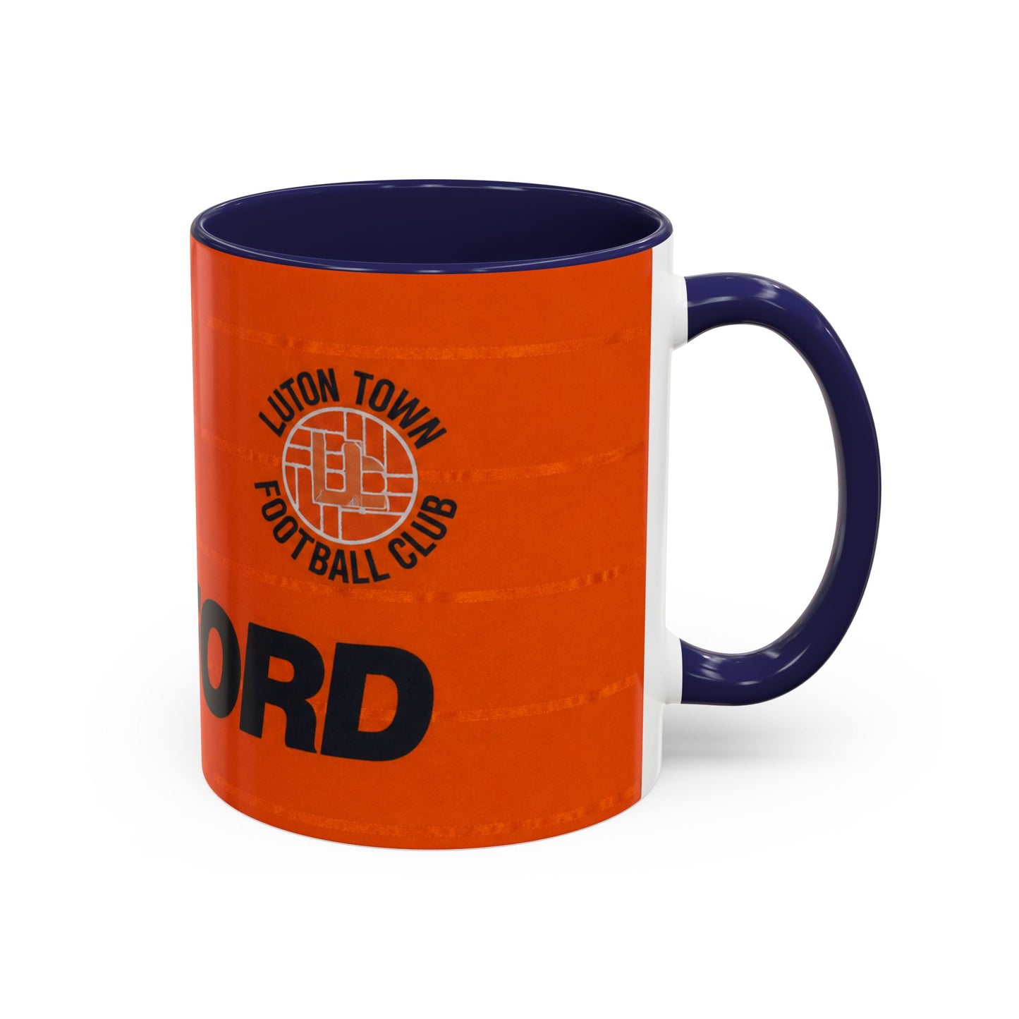 Luton Town 1990s Away Accent Coffee Mug (11, 15oz)