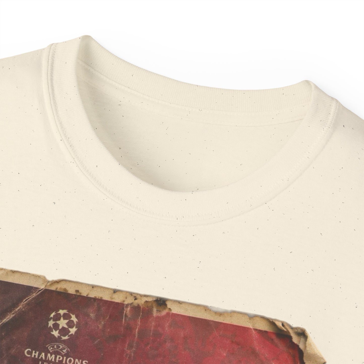 2005 UCL Final Poster Liverpool AC Milan Ultra Cotton Tee