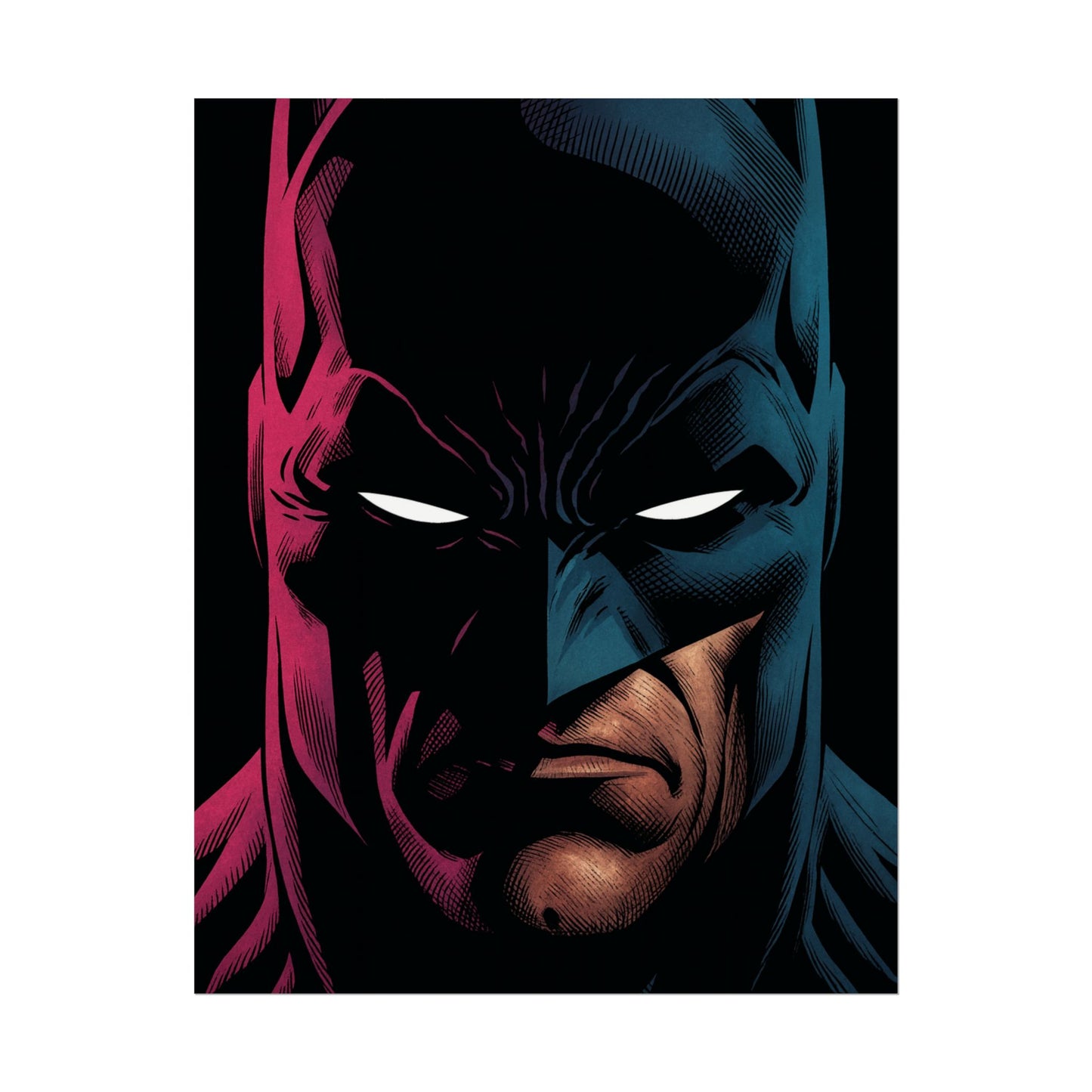 Batman Head Poster