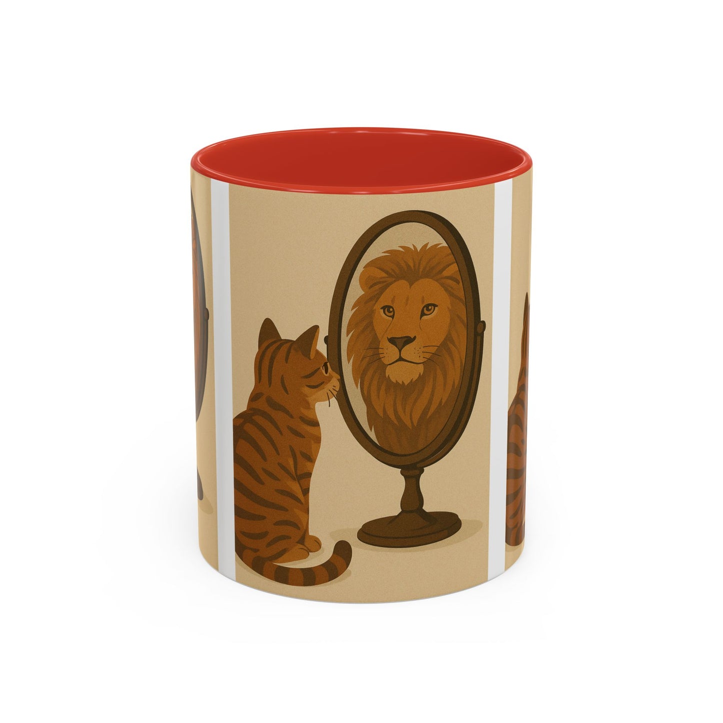 Cat and Lion Mug