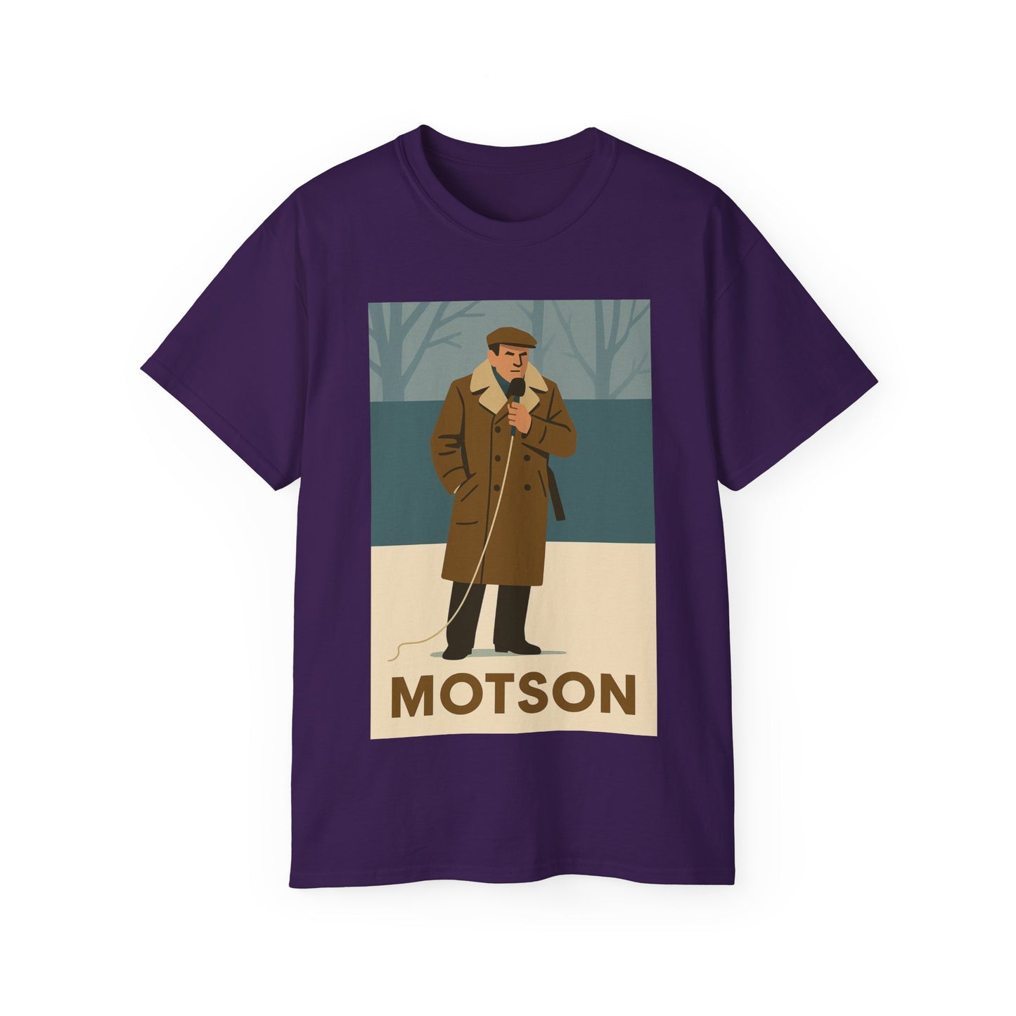John Motson In The Snow T-Shirt