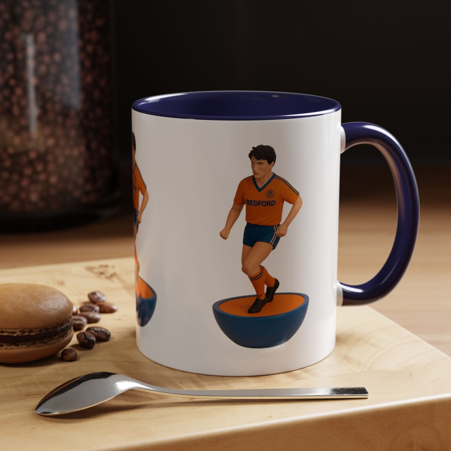Mick Harford Subbuteo Mug - Luton Town
