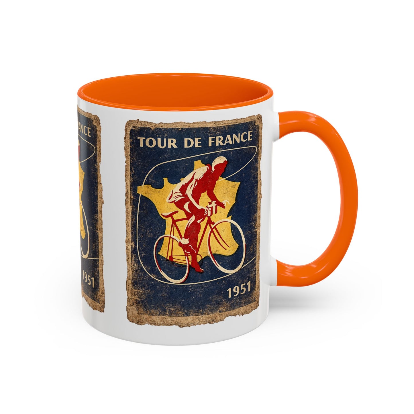 Tour de France 1951 Poster  Coffee Mug (11, 15oz)
