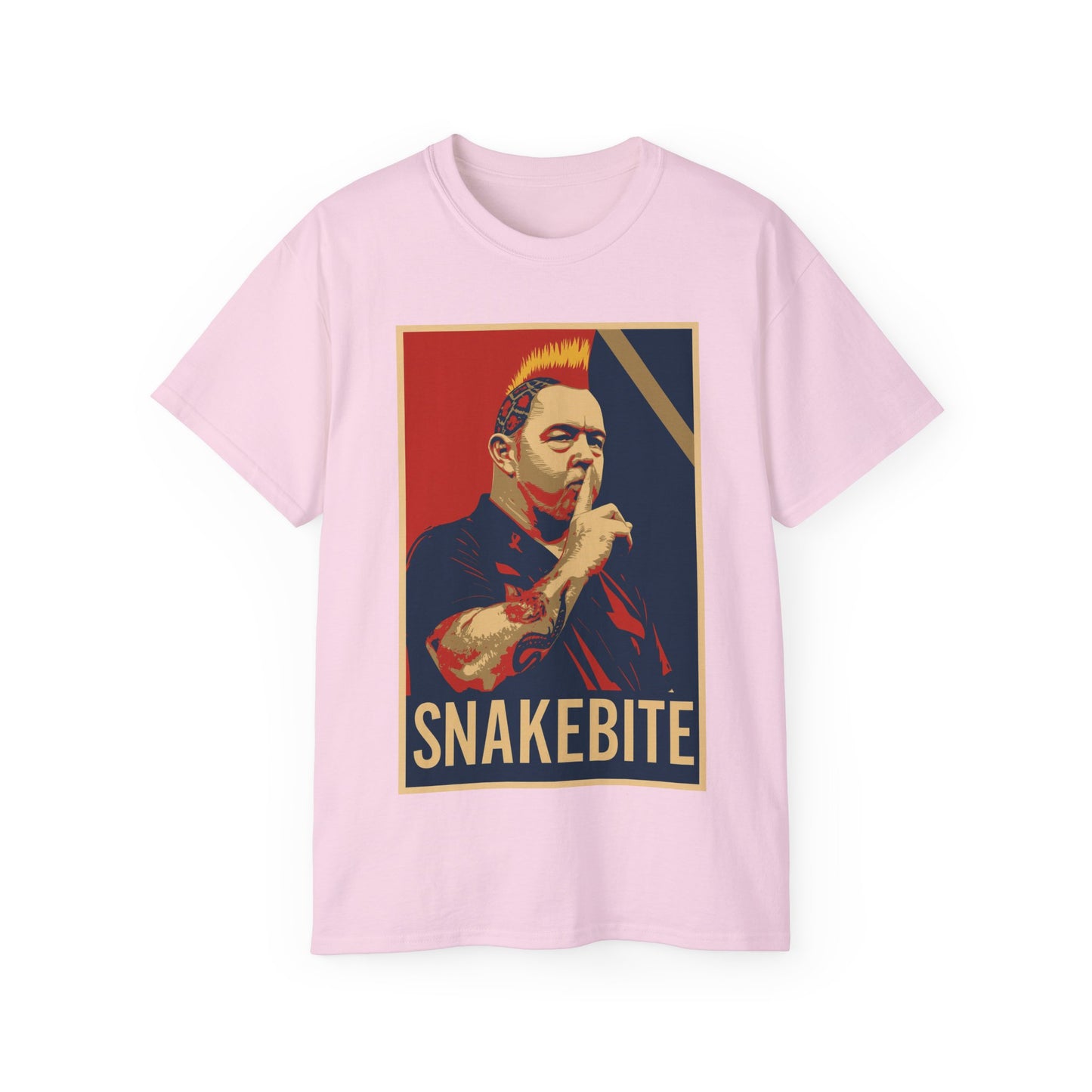 Peter Wright Snakebite Shhh Darts T-Shirt