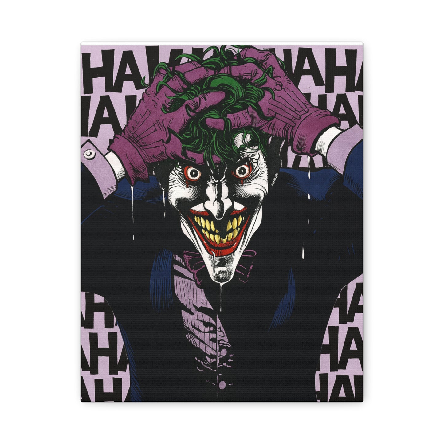 Joker Cartoon Canvas Art