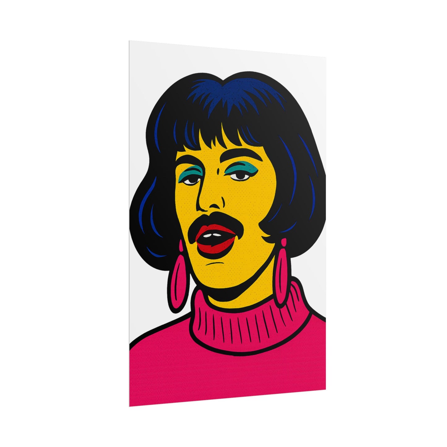 Mercury Pop Art I Want To Break Free Poster