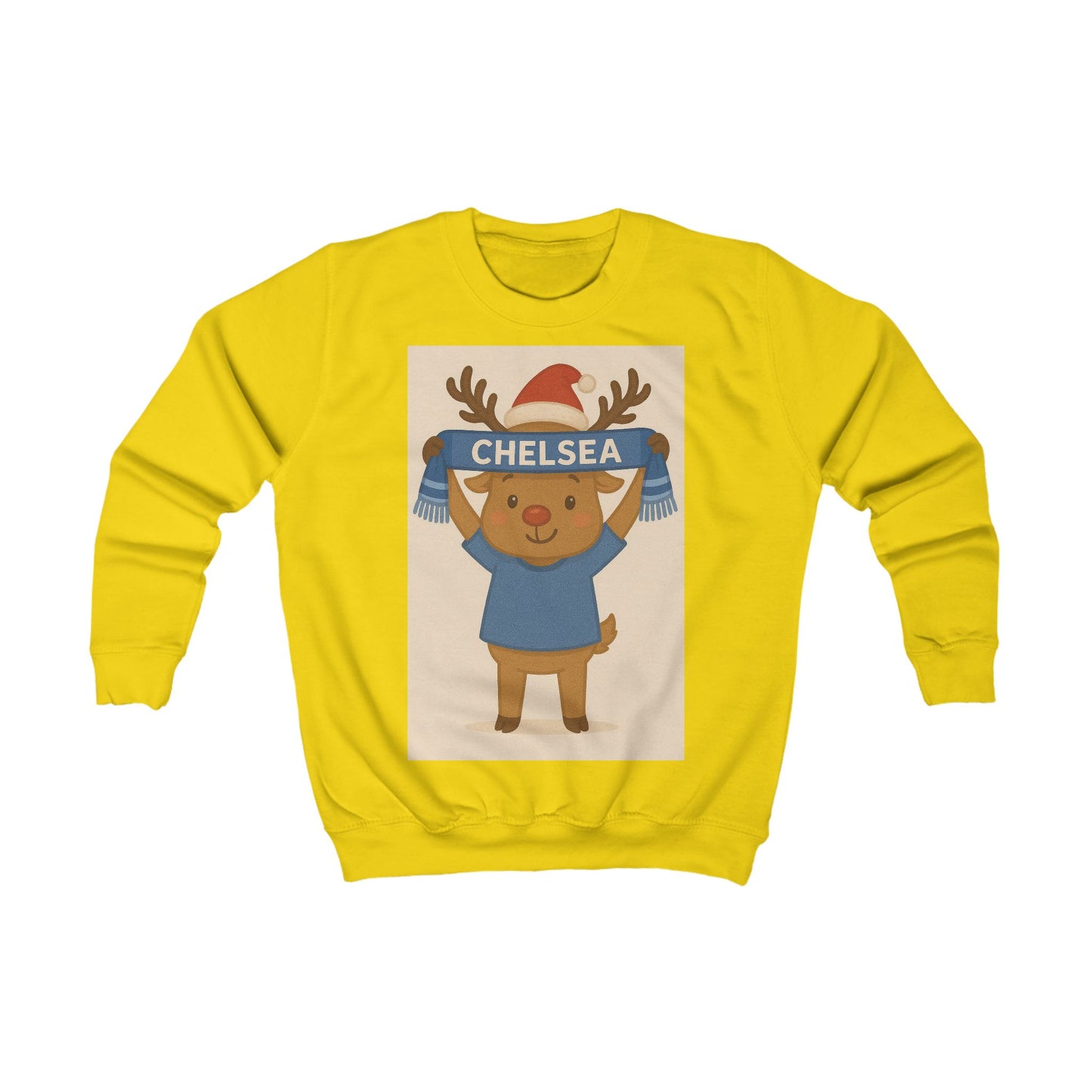 Children’s Chelsea Reindeer Christmas Jumper