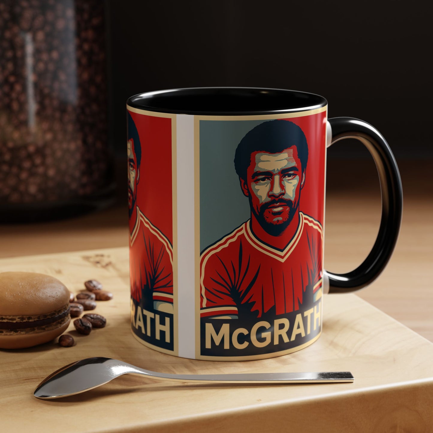 Paul McGrath Hope Poster Mug - Manchester United